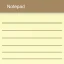 Notepad - simple notes icon