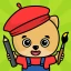 Kids Drawing Games: Coloring icon