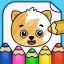 Jogos de colorir infantil icon