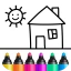 Toddler Drawing Apps for Kids icon