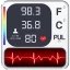 Kehatemperatuuri termomeeter icon