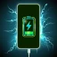 Animation Charge Batterie 3D icon