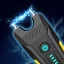 Electric stun gun: shock prank icon