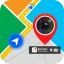 Câmera de mapa GPS e navegação icon