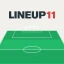 LINEUP11: Fußballaufstellung icon