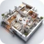 სახლის დიზაინი 3D icon