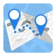 Fake GPS Joystick & Routes Go icon