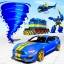 Tornado Robot Car Transform icon
