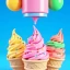 Ice Cream Shop Games for Kids icon