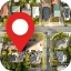 GPS Satellite View Earth Map icon