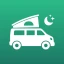 Campernight : aire camping icon