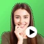 Vidéo en sticker icon