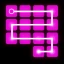 Single Line Block Fill Puzzle icon