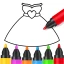 Colorir e desenhar meninas icon