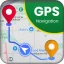 Mapa localizador de rotas GPS icon