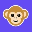 Monkey - make new friends icon