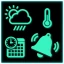 Alertes météo personnalisées icon
