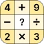 Crossmath® - Math Puzzle Games icon