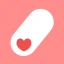 Rappel de pilule mignon icon