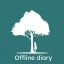Under Trees - Offline diary icon