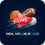 LIVE NBA NFL MLB Streams icon