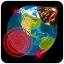 3D Earthquakes Map & Volcanoes icon