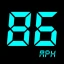 GPS სპიდომეტრი - ოდომეტრი HUD icon