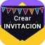 Invitation card Maker, Design icon