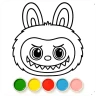 Labubu Coloring Games for Kids icon