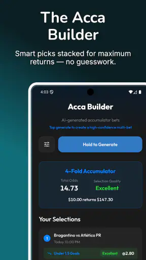 AI Betting Tips - Football screenshot 5