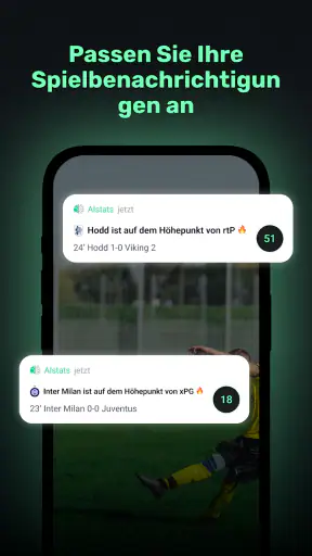 AIstats: Livescore Fußball App screenshot 3