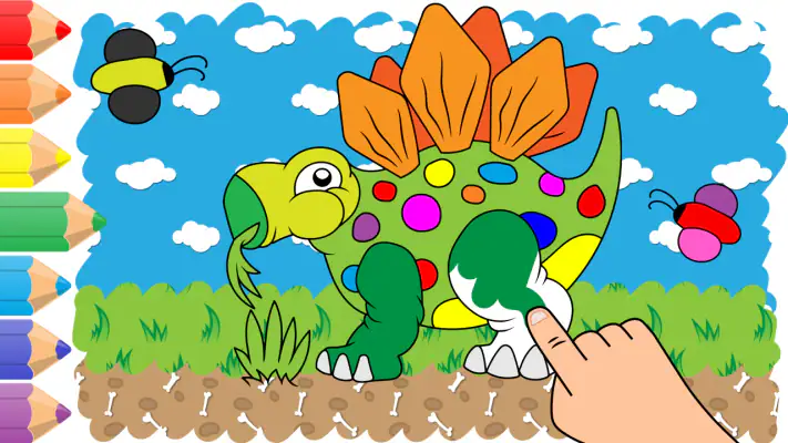 Ausmalen für Kinder Lernspiel screenshot 1