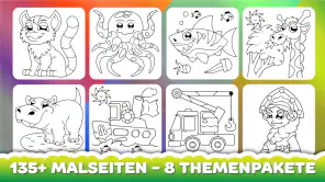 Ausmalen für Kinder Lernspiel screenshot 2