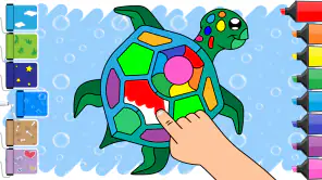 Ausmalen für Kinder Lernspiel screenshot 3