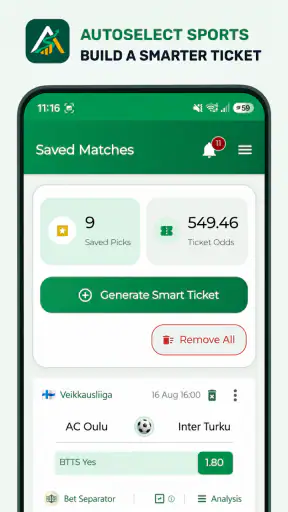Autoselect Sports Predictions screenshot 5