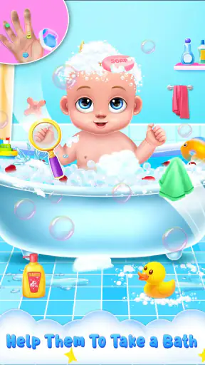 Baby Tagespflege Spiele screenshot 1