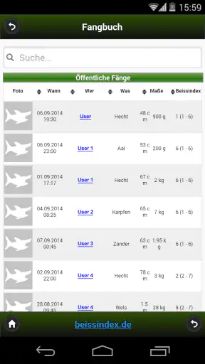 Beissindex Pro Angeln screenshot 4