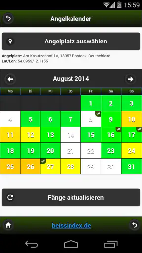 Beissindex Pro Angeln screenshot 6