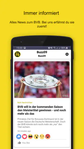 Buzz09–die schwarz-gelben News screenshot 1