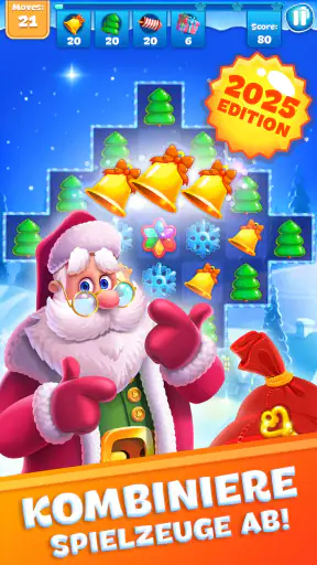 Christmas Sweeper 3 - Match 3 screenshot 1