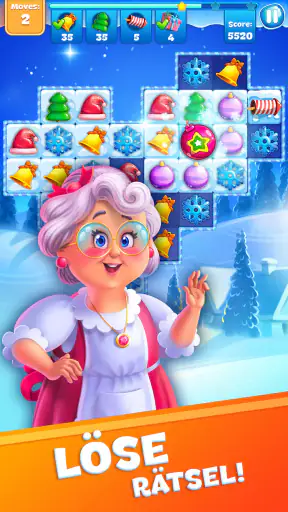Christmas Sweeper 3 - Match 3 screenshot 2