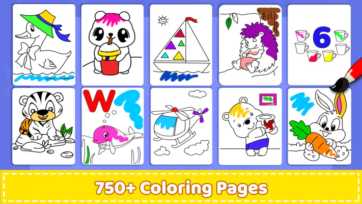 Coloring Games & Coloring Kids screenshot 1