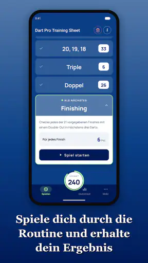 Dart Pro Training Sheet screenshot 2