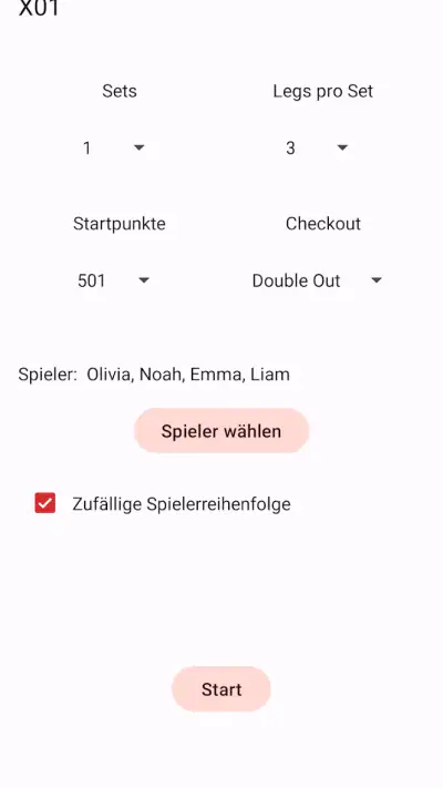 Darts Zähler: Dart Rechner screenshot 1