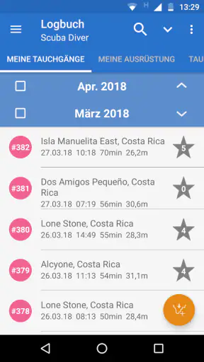 DiveMate (Tauchlogbuch) screenshot 3