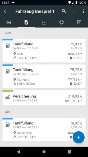 Drivenote: Tankbuch & mehr screenshot 3