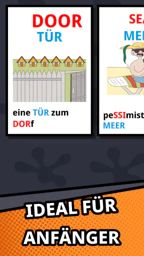 Englisch-Karteikarten lernen screenshot 3