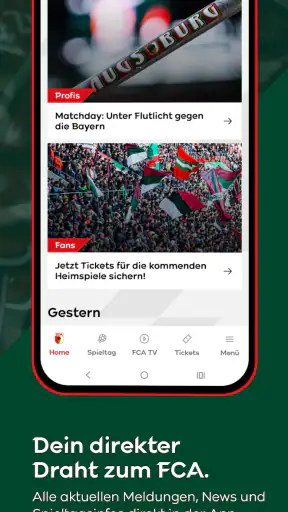 FC Augsburg 1907 screenshot 5