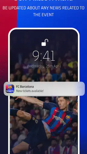 FC Barcelona Tickets screenshot 5
