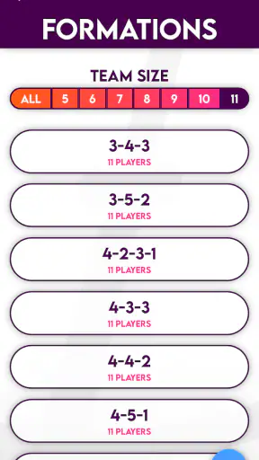 Football Lineup Manager screenshot 7